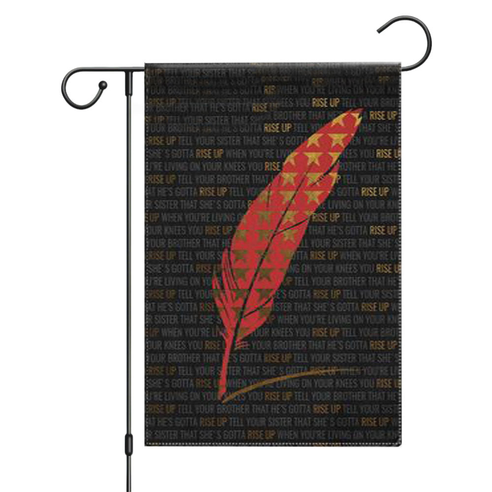 Hamilton Schuyler Sisters Musical Garden Flags Yard Outdoor Lawn 12 X 18