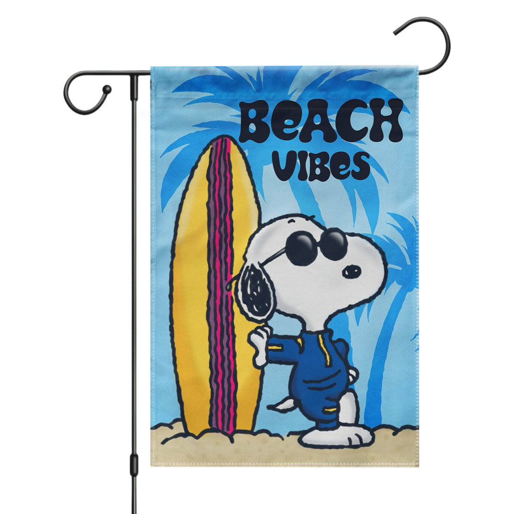 Home Peanuts Summer Beachhouse Garden Flags Yard Outdoor Lawn 12 X 18