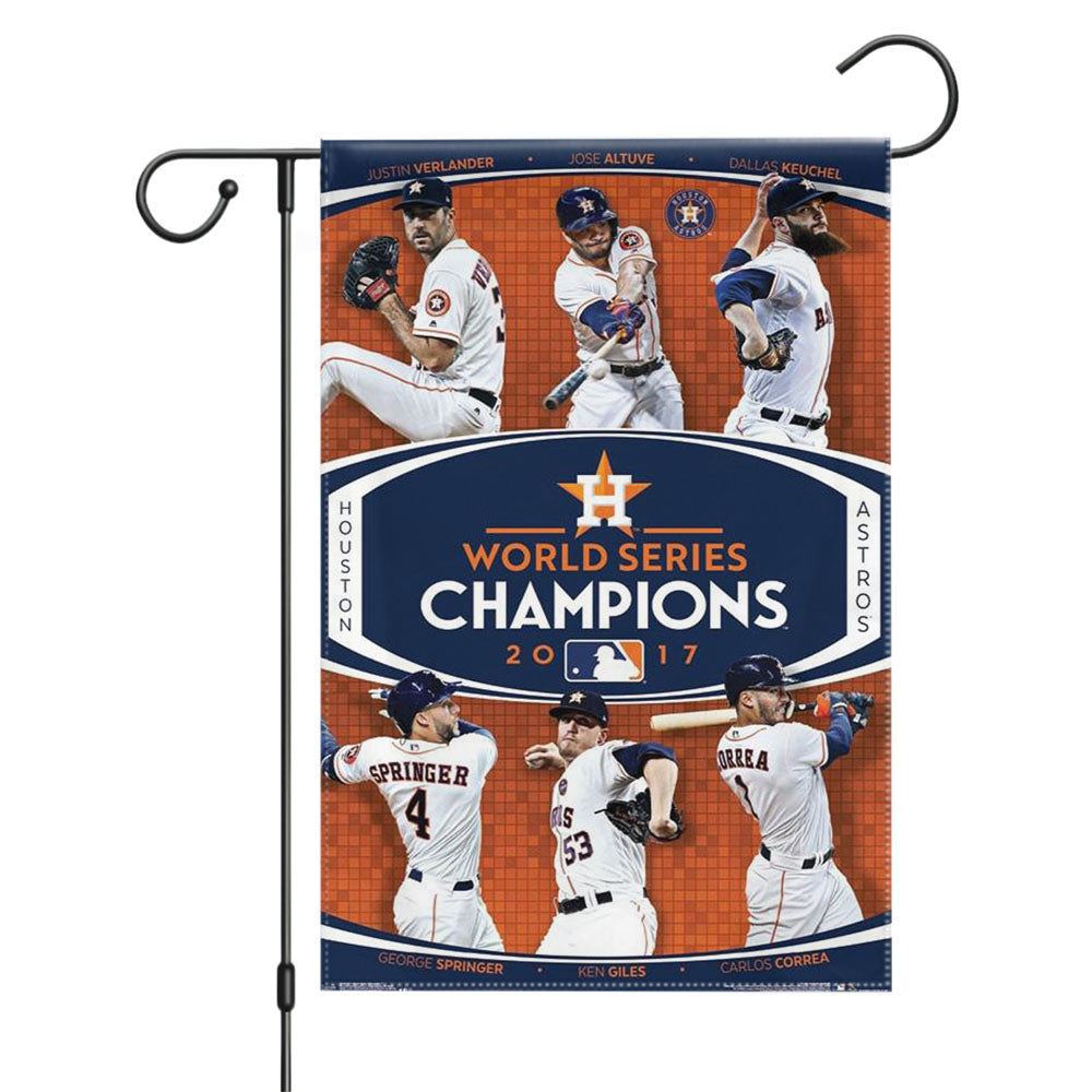 Houston Astros Garden Flags Yard Outdoor Lawn 12 X 18