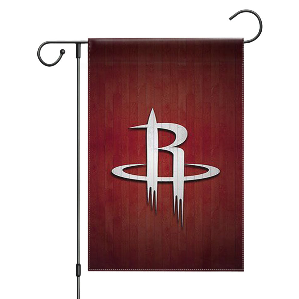 Houston Rockets Garden Flags Yard Outdoor Lawn 12 X 18