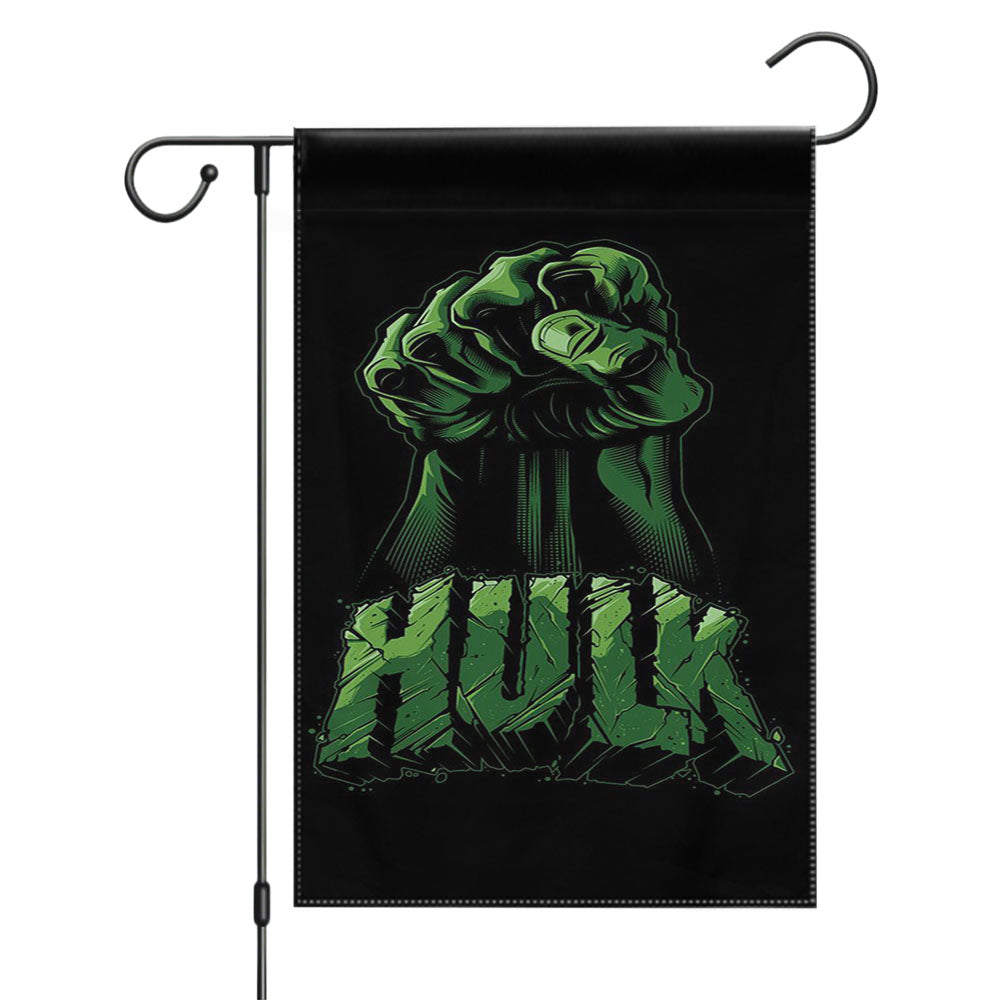 Hulk Minimalist Garden Flags Yard Outdoor Lawn 12 X 18