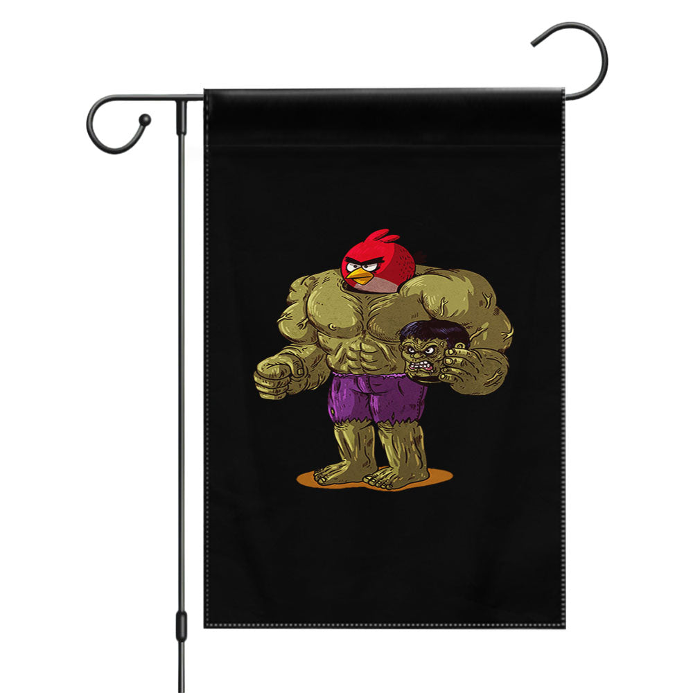 Hulk Garden Flags Yard Outdoor Lawn 12 X 18