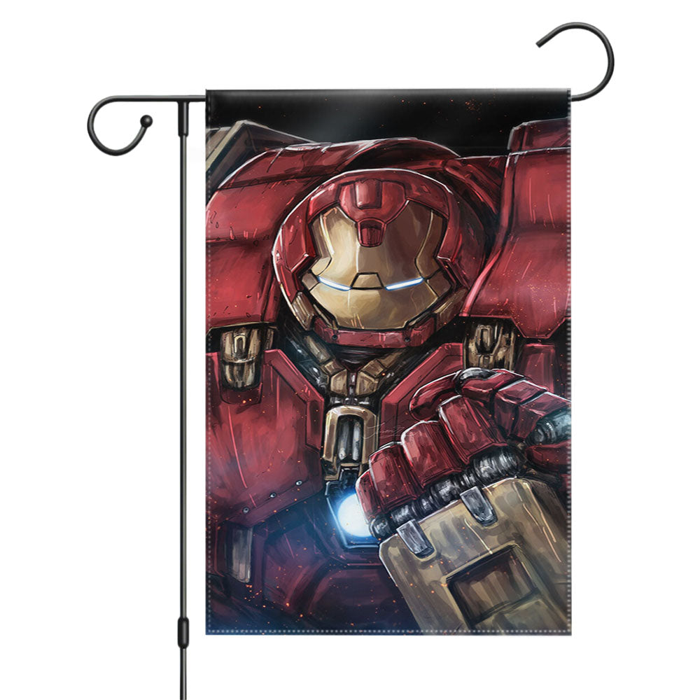 Hulkbuster Garden Flags Yard Outdoor Lawn 12 X 18