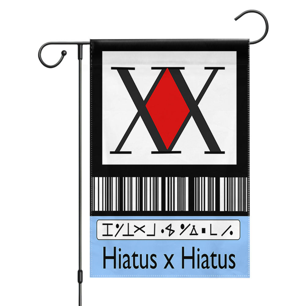 Hunter X Hunter License Wallet Garden Flags Yard Outdoor Lawn 12 X 18