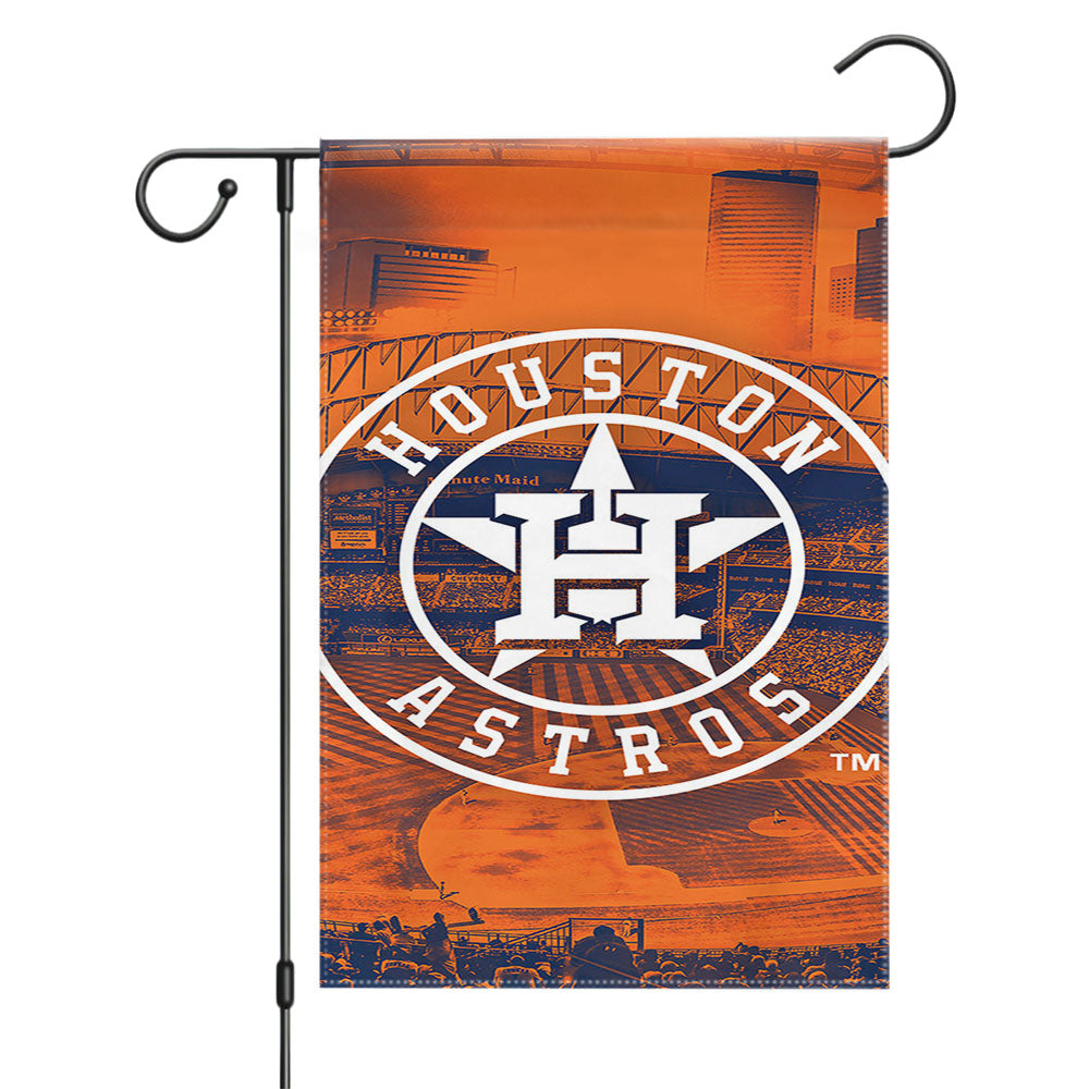 Huston Astros Tickets Garden Flags Yard Outdoor Lawn 12 X 18