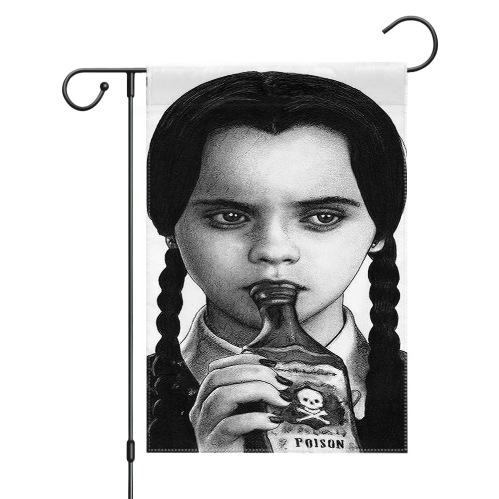 I Hate Everything Wednesday Garden Flags Yard Outdoor Lawn 12 X 18