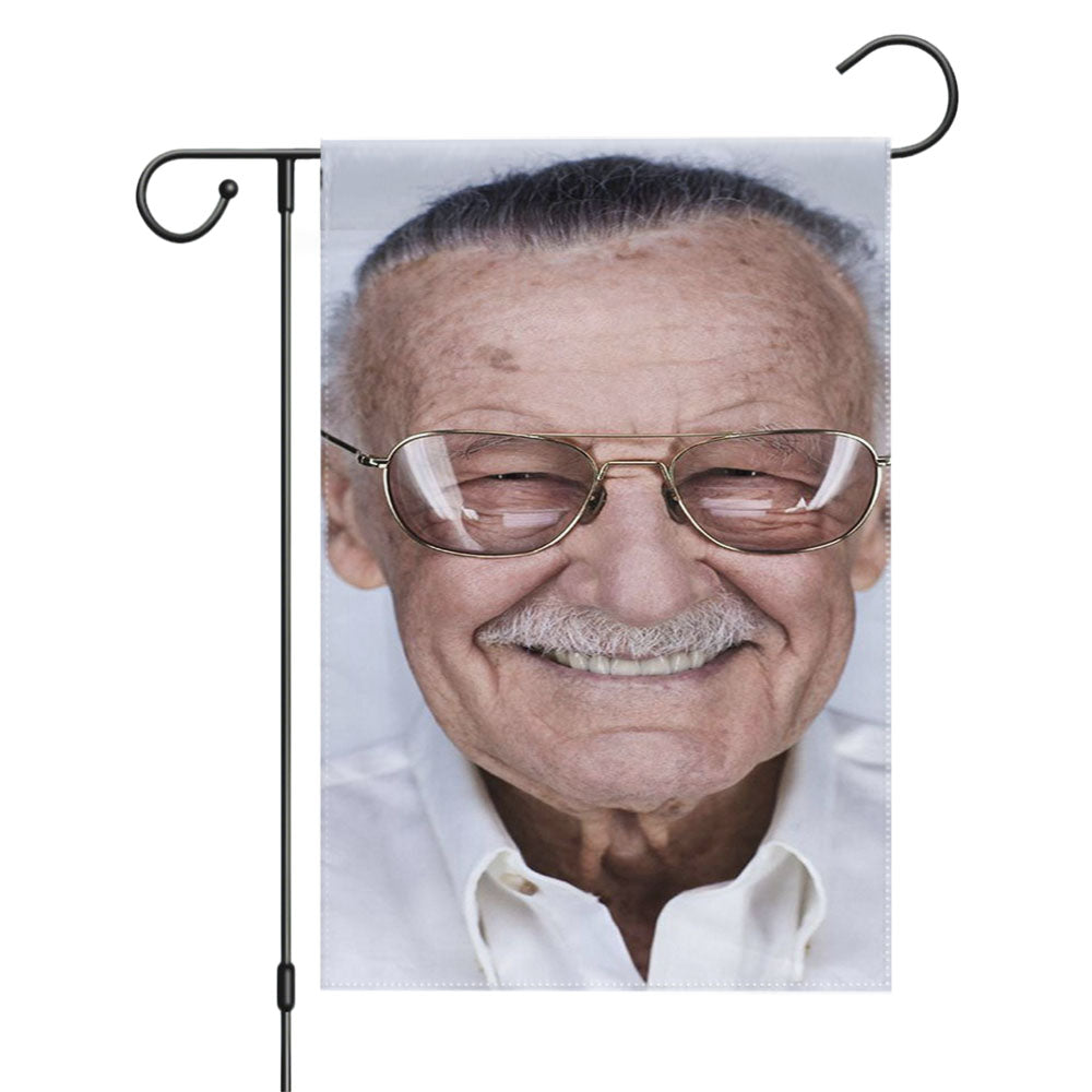 In Memoriam Stan Lee Marvel Garden Flags Yard Outdoor Lawn 12 X 18
