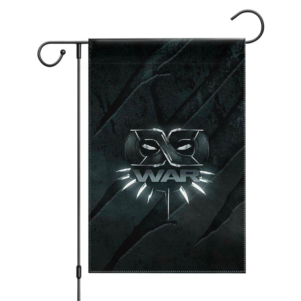 Infinity War Poster Black Panther Garden Flags Yard Outdoor Lawn 12 X 18
