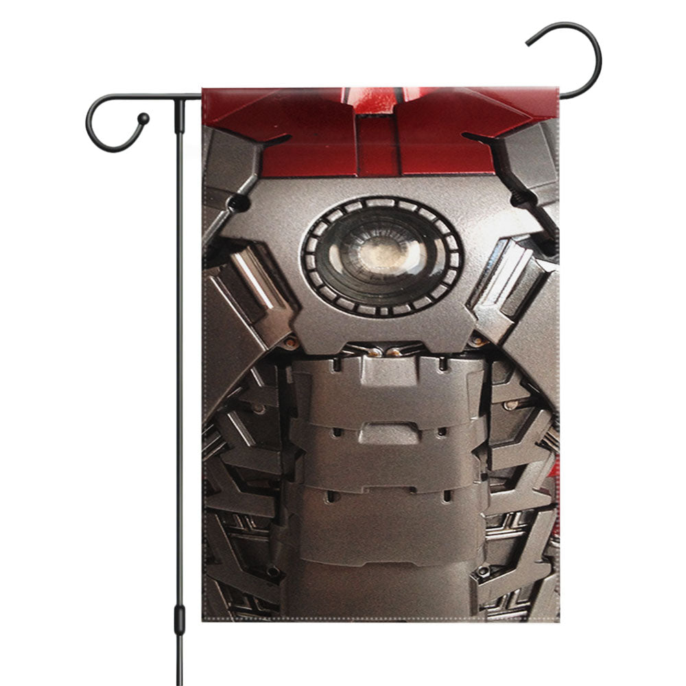 Iron Man Body Wallpaper Garden Flags Yard Outdoor Lawn 12 X 18
