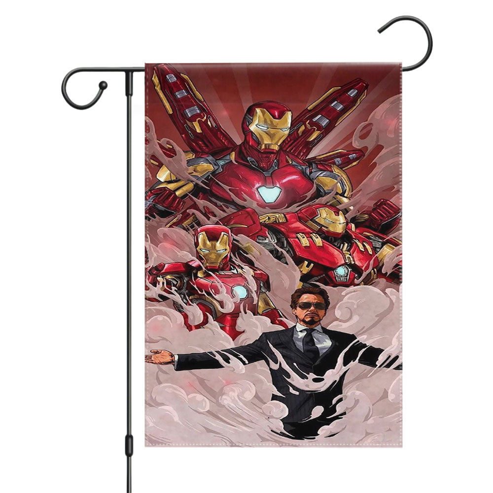 Ironman Evolution Garden Flags Yard Outdoor Lawn 12 X 18