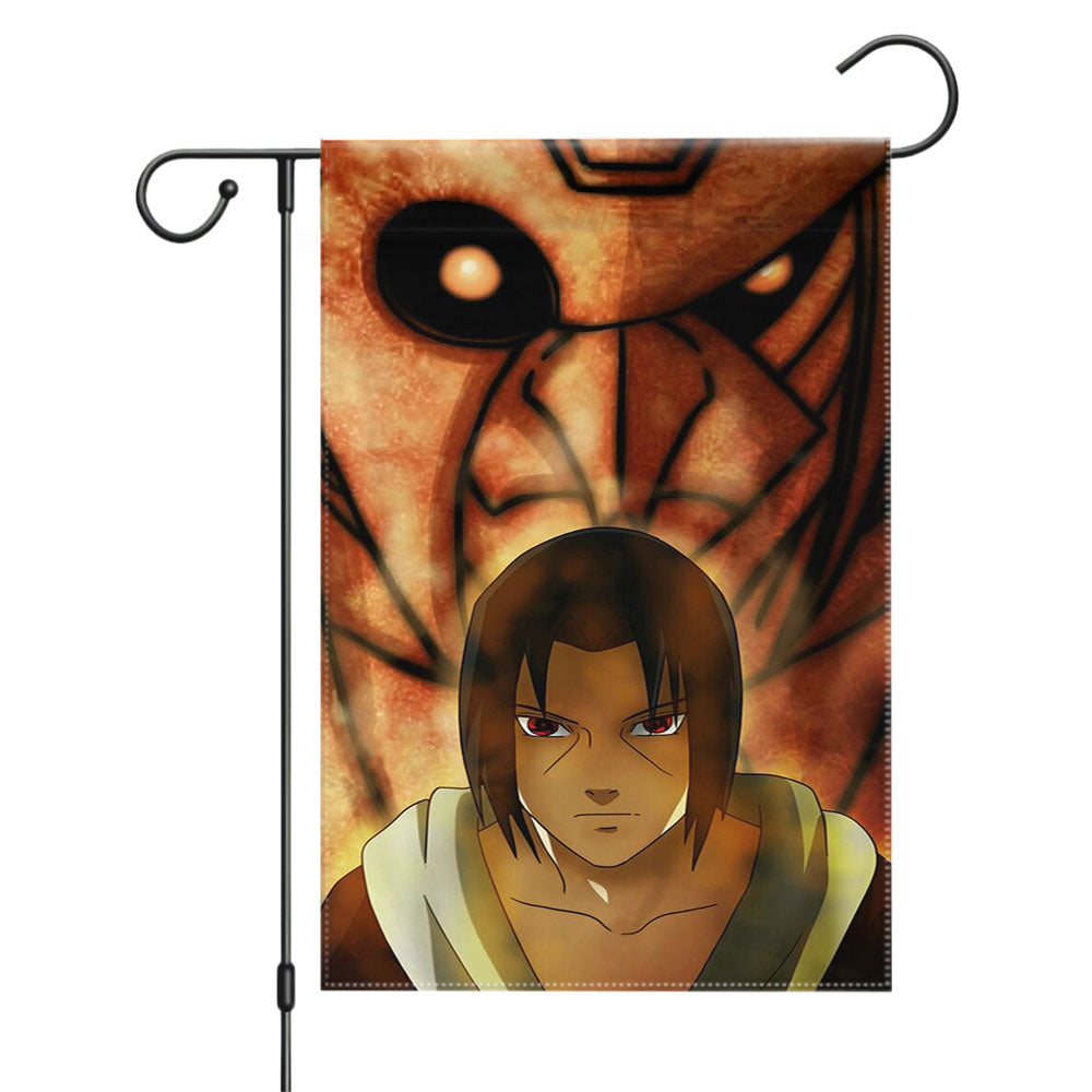 Itachi Uchiha Garden Flags Yard Outdoor Lawn 12 X 18
