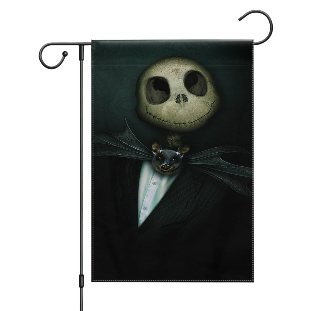 Jack The Nightmare Before Christmas Garden Flags Yard Outdoor Lawn 12 X 18
