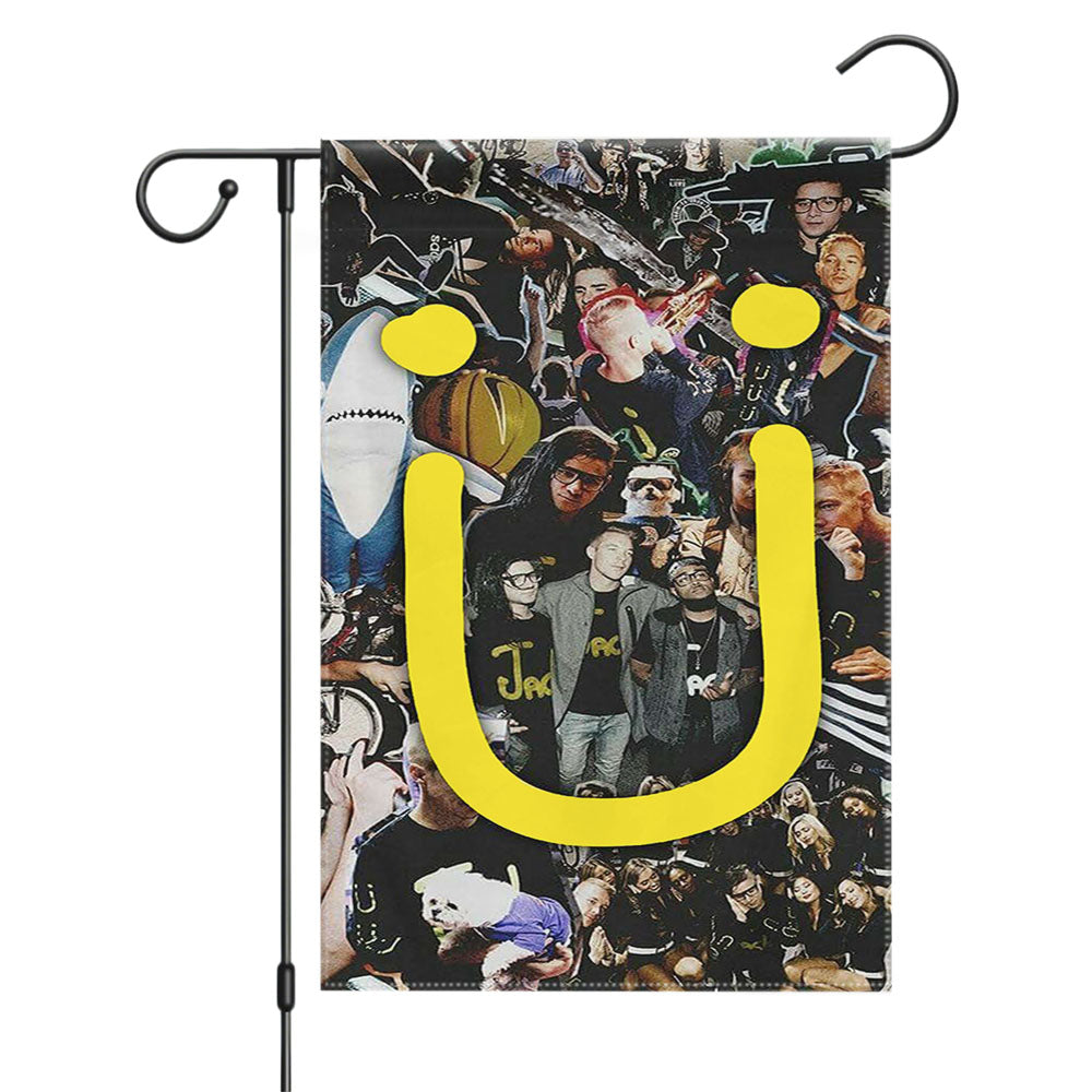 Jack U Photo Collage Garden Flags Yard Outdoor Lawn 12 X 18