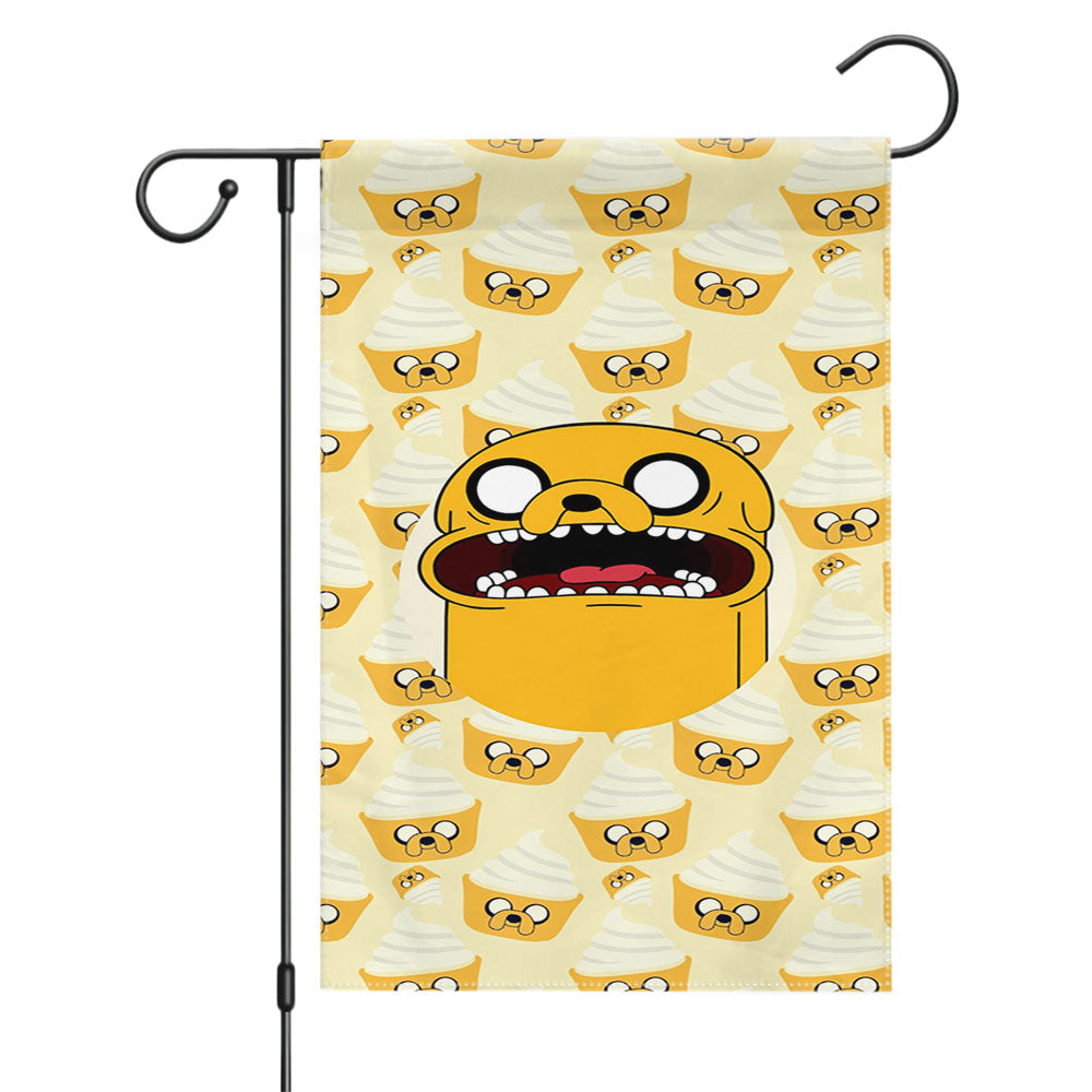 Jake Cake Pattern Garden Flags Yard Outdoor Lawn 12 X 18