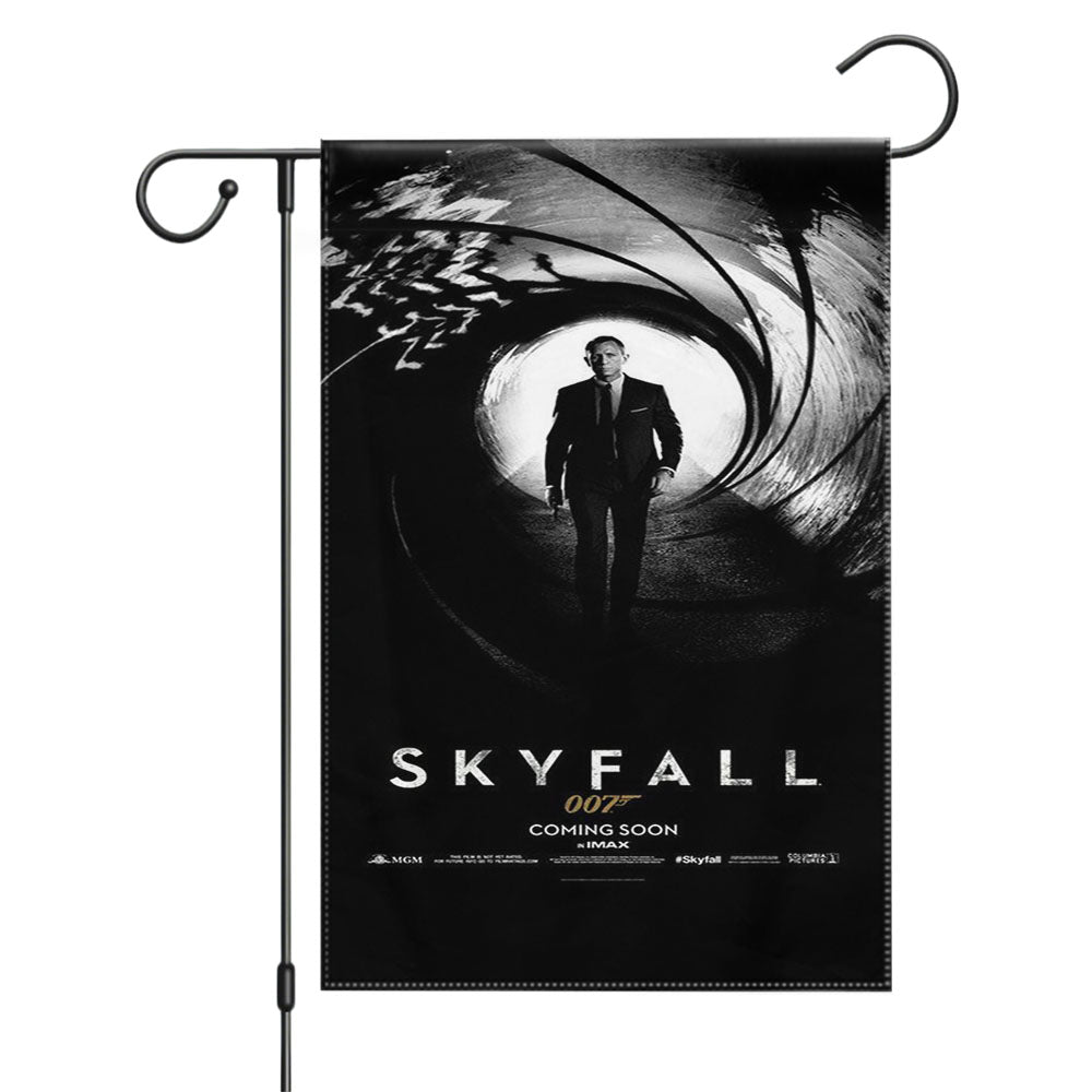 James Bond 007 Garden Flags Yard Outdoor Lawn 12 X 18