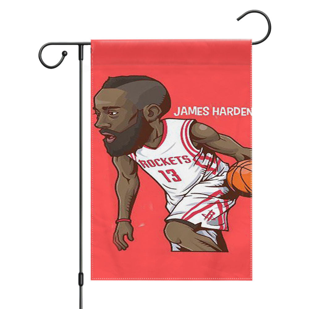 James Harden Garden Flags Yard Outdoor Lawn 12 X 18
