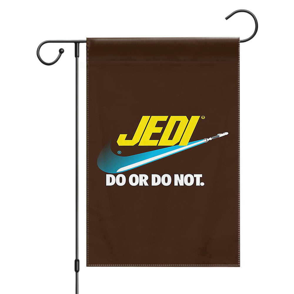 Jedi Do Or Do Not Garden Flags Yard Outdoor Lawn 12 X 18
