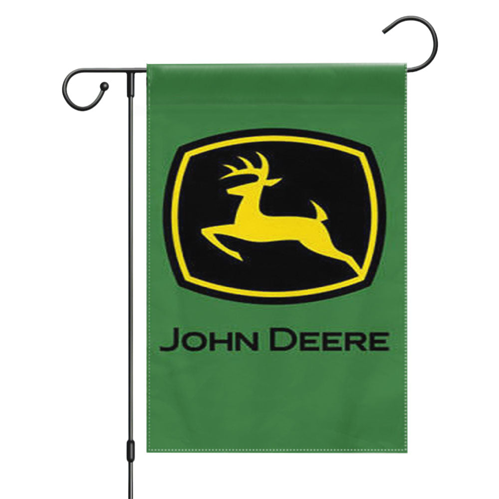John Deere Pink Camo Garden Flags Yard Outdoor Lawn 12 X 18