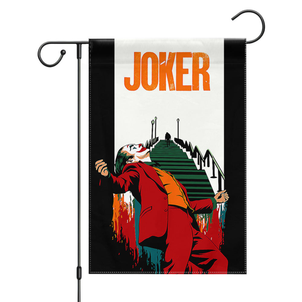 Joker Photo Collage Garden Flags Yard Outdoor Lawn 12 X 18