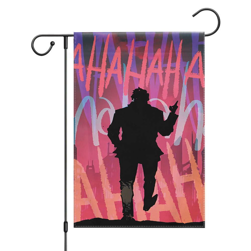 Joker Smile Garden Flags Yard Outdoor Lawn 12 X 18