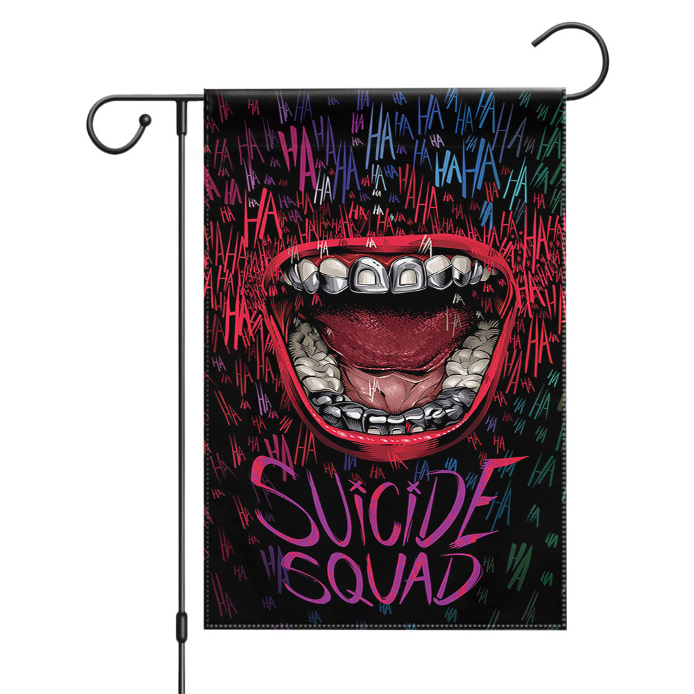 Joker Wallpaper Garden Flags Yard Outdoor Lawn 12 X 18