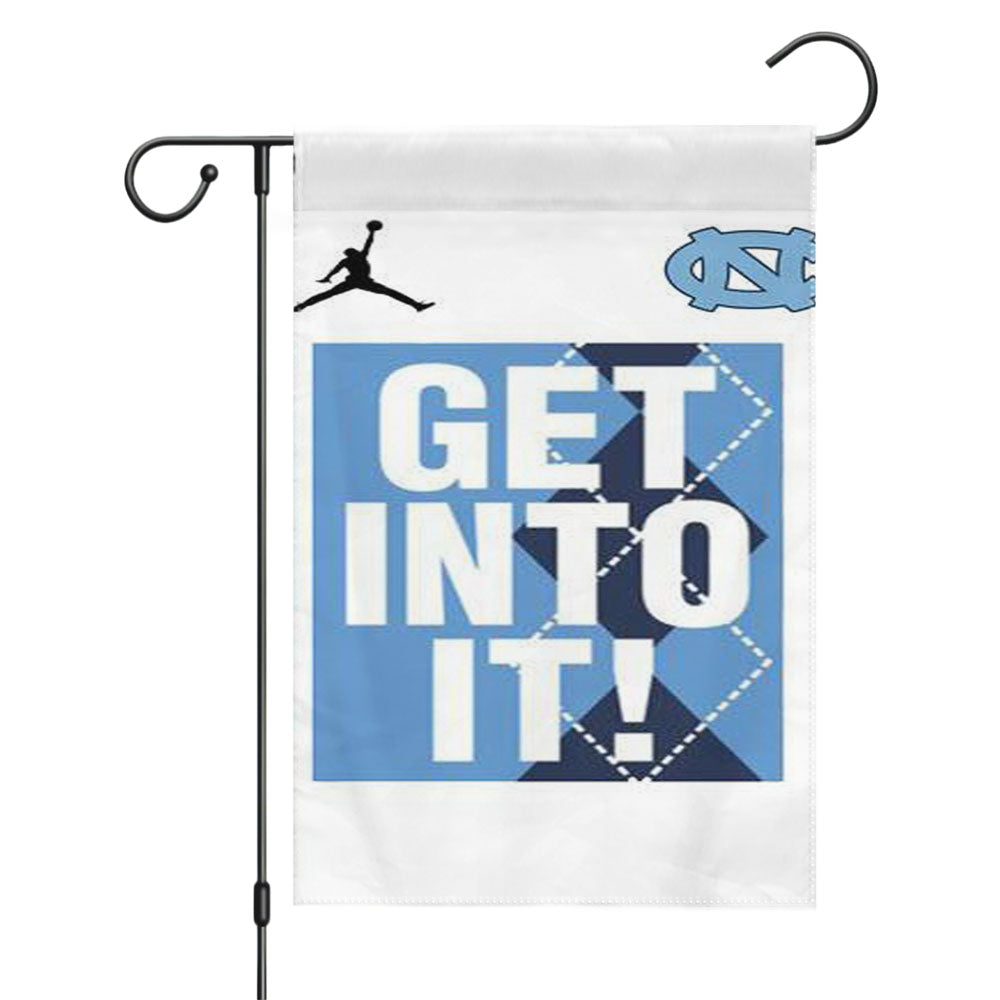 Jordan Die Cut Garden Flags Yard Outdoor Lawn 12 X 18
