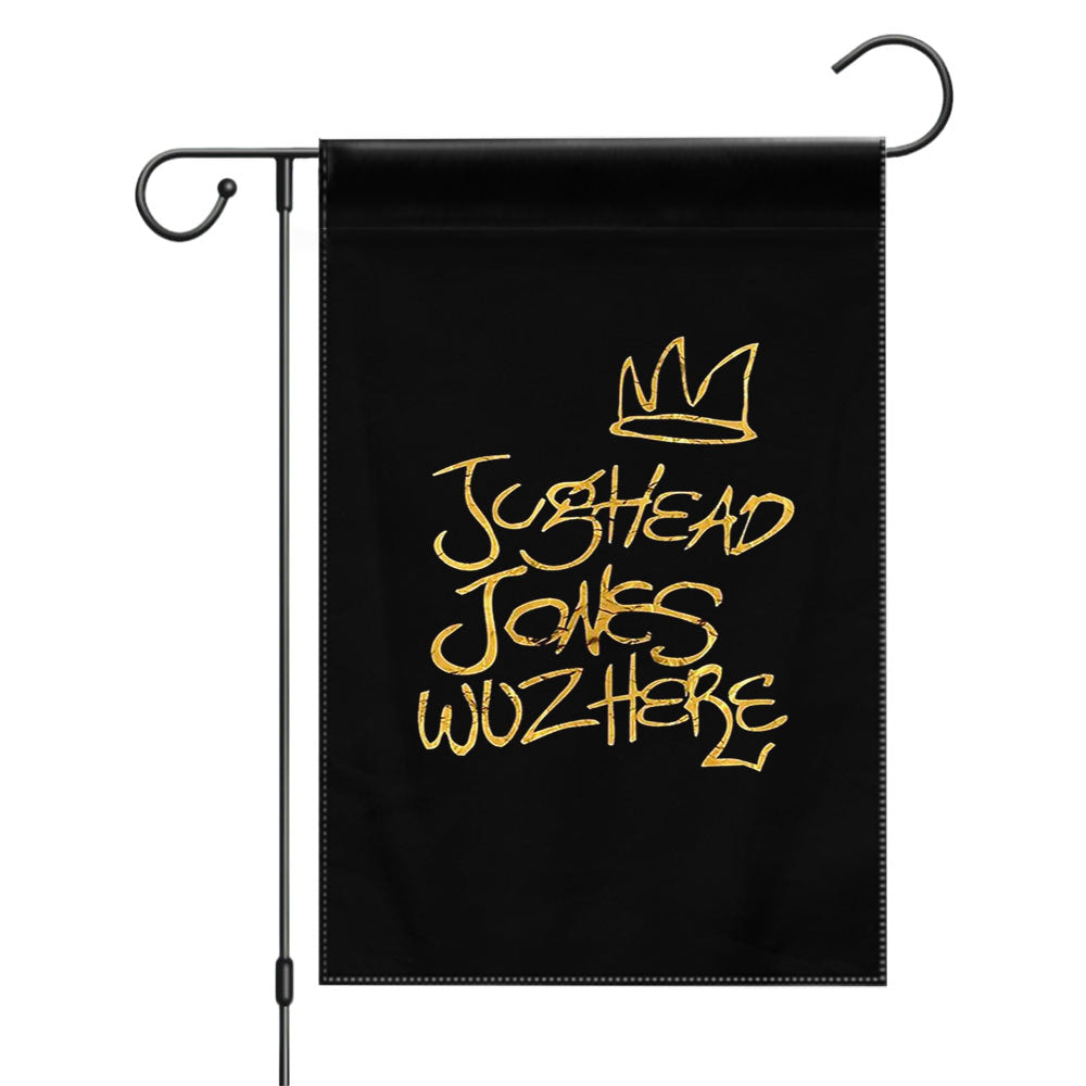 Jughead Jones Crown Wuzhere Garden Flags Yard Outdoor Lawn 12 X 18
