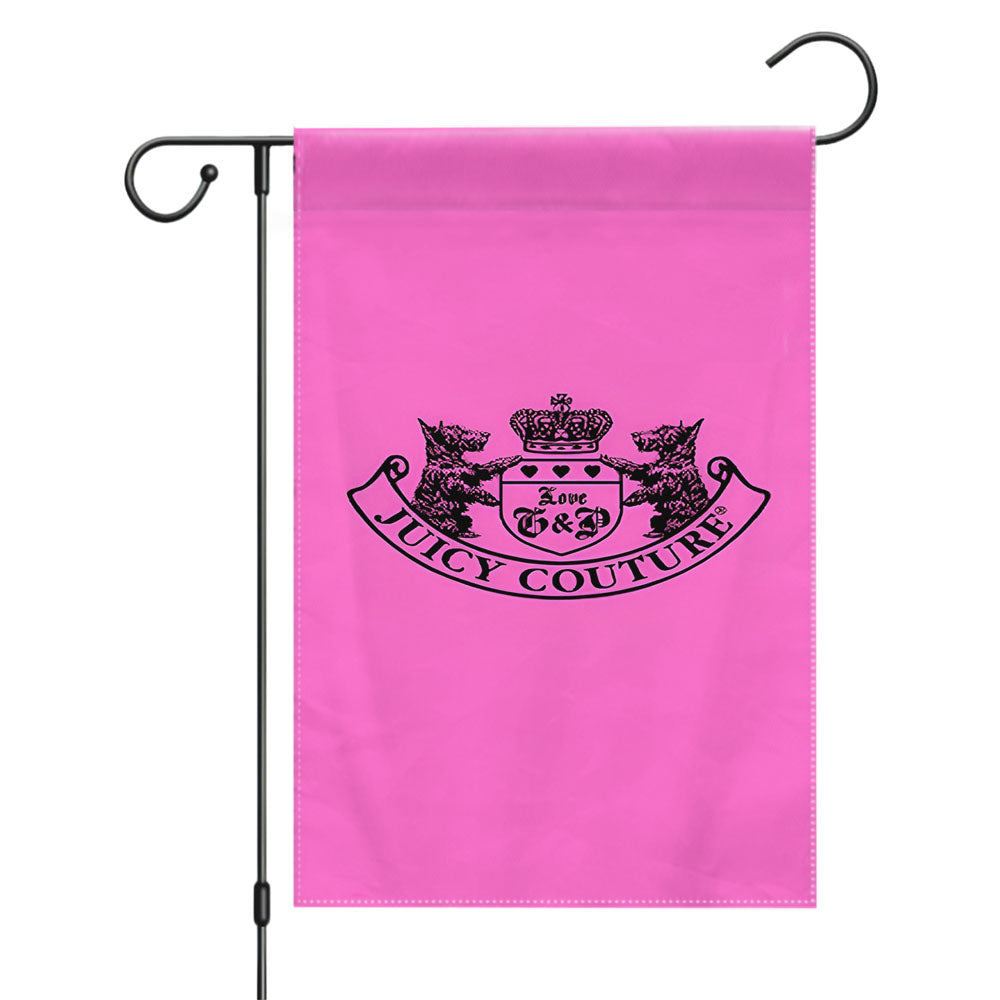 Juicy Couture Garden Flags Yard Outdoor Lawn 12 X 18