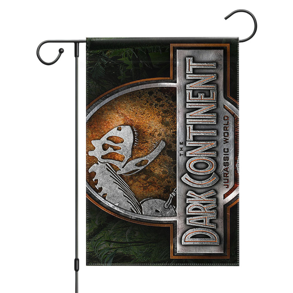 Jurassic World Garden Flags Yard Outdoor Lawn 12 X 18