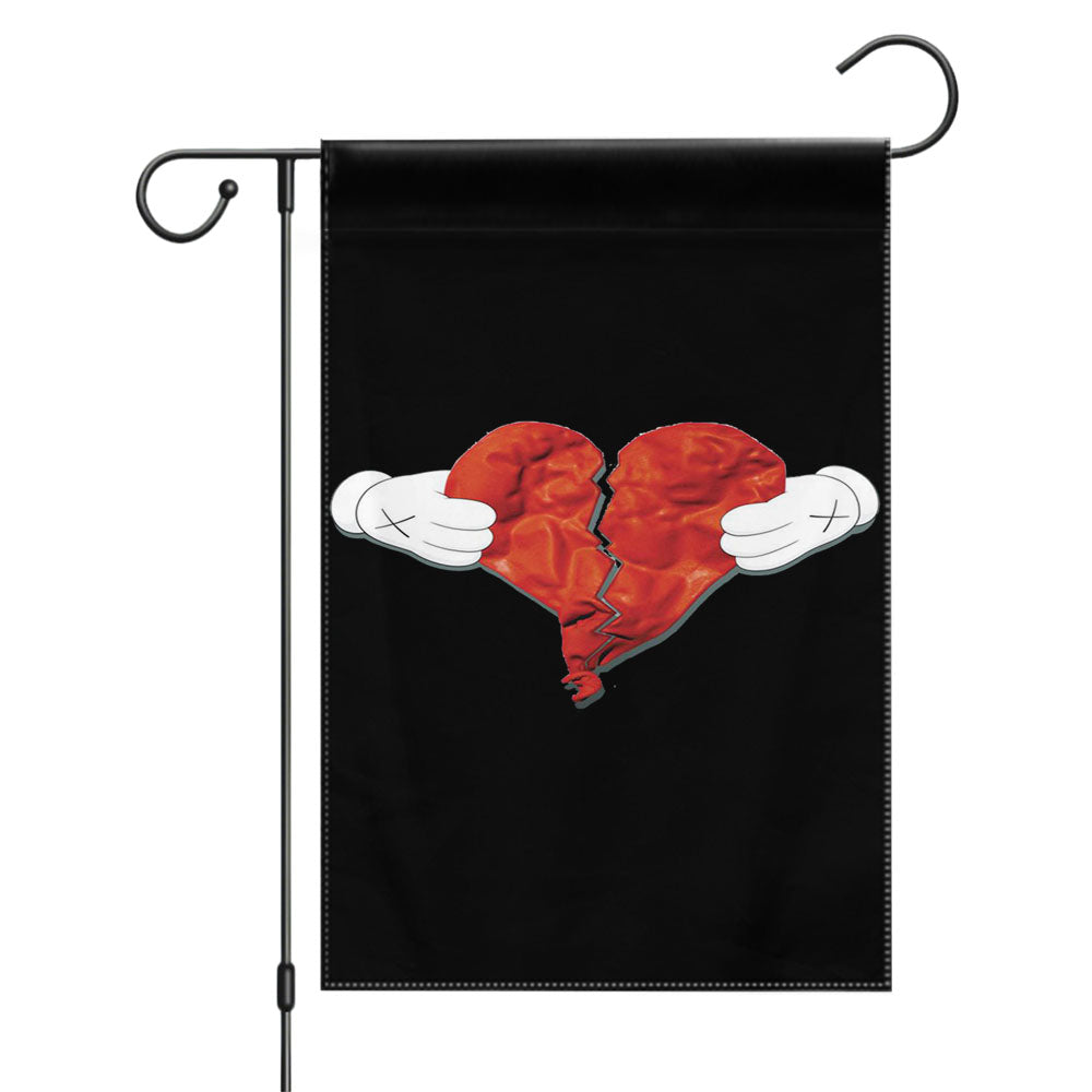 Kaws Clean Slate Harbour City Miniatur Garden Flags Yard Outdoor Lawn 12 X 18