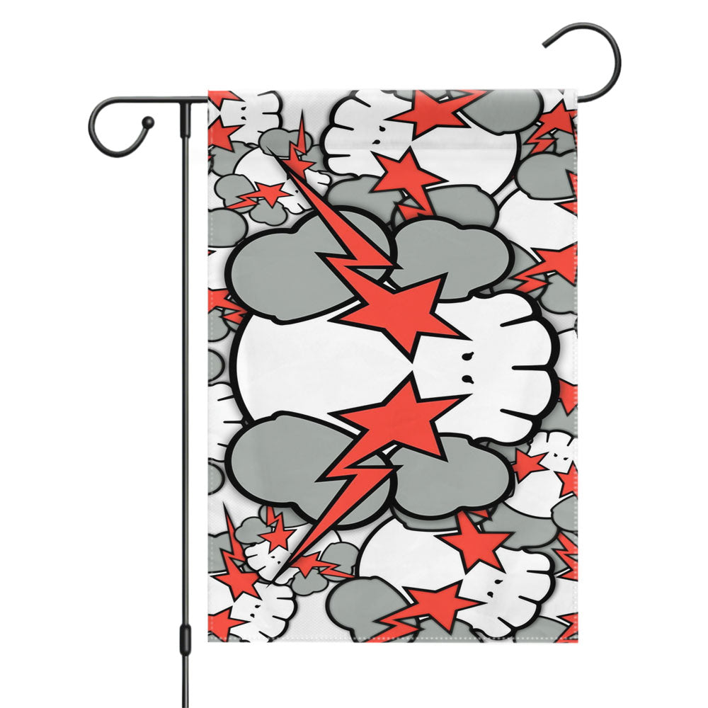 Kaws X Ape Garden Flags Yard Outdoor Lawn 12 X 18