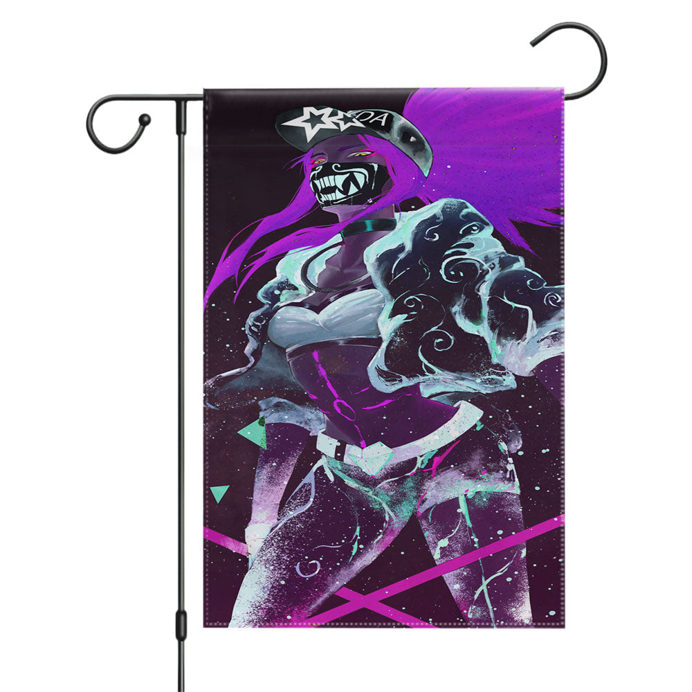Kda Pop Stars Fan Art Artwork League Of Legends Garden Flags Yard Outdoor Lawn 12 X 18