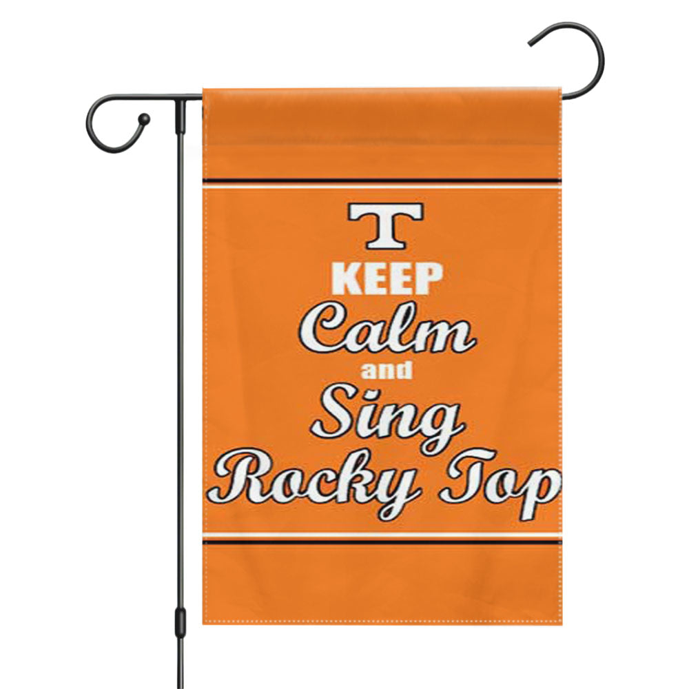 Keep Calm Sing Rocky Top Garden Flags Yard Outdoor Lawn 12 X 18