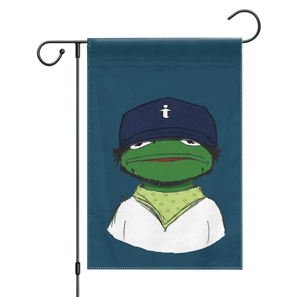 Kermit Lamar Garden Flags Yard Outdoor Lawn 12 X 18