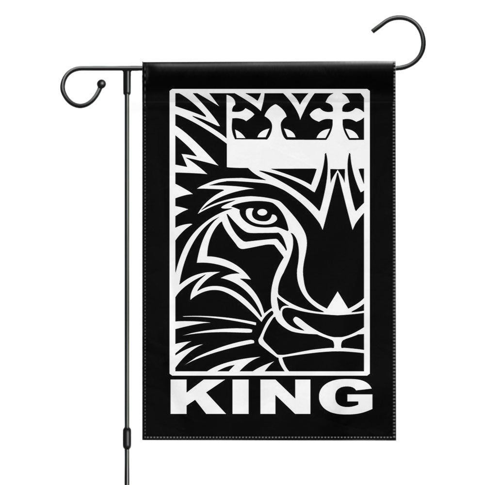 King Lion Garden Flags Yard Outdoor Lawn 12 X 18