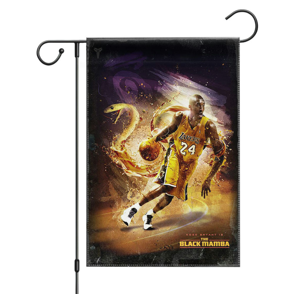 Kobe Bryant The Return Garden Flags Yard Outdoor Lawn 12 X 18