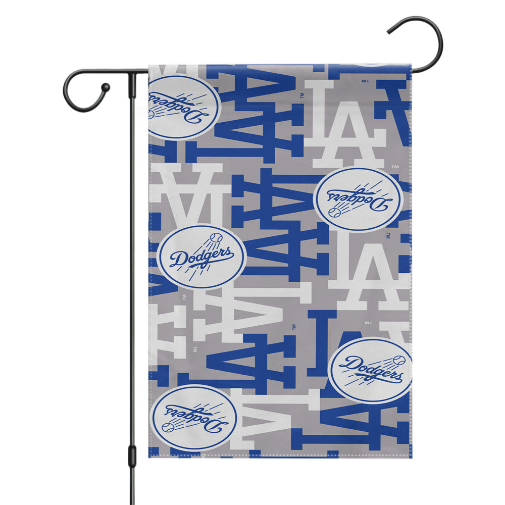 La Dodgers Pattern Garden Flags Yard Outdoor Lawn 12 X 18