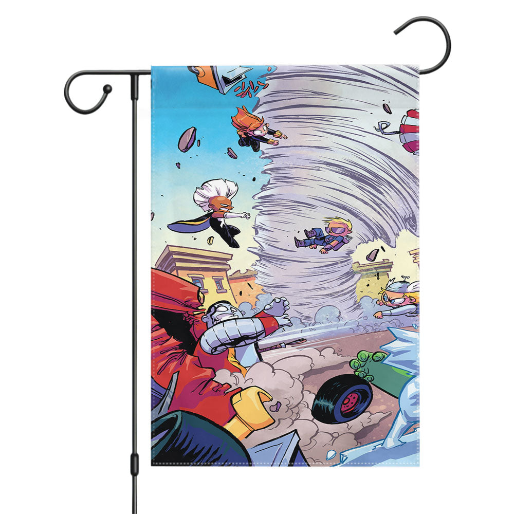 Little Marvel War 3 Garden Flags Yard Outdoor Lawn 12 X 18