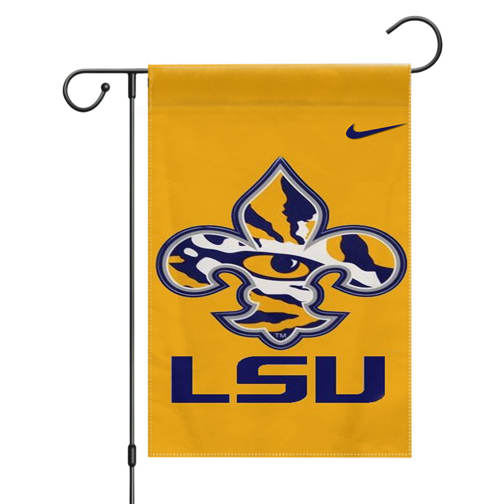 Lsu Tigers Garden Flags Yard Outdoor Lawn 12 X 18