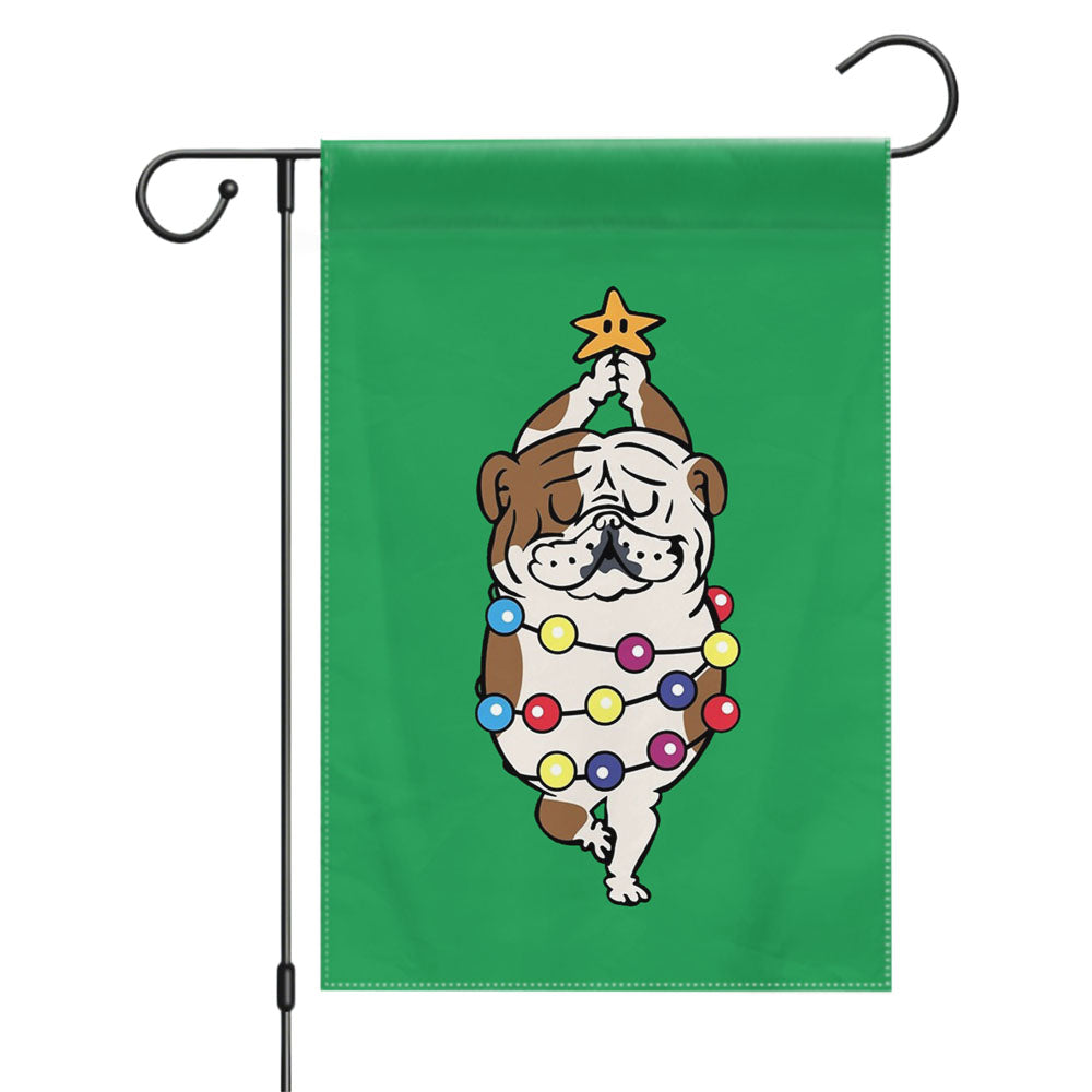 Merry Christmas My Busy Day Garden Flags Yard Outdoor Lawn 12 X 18