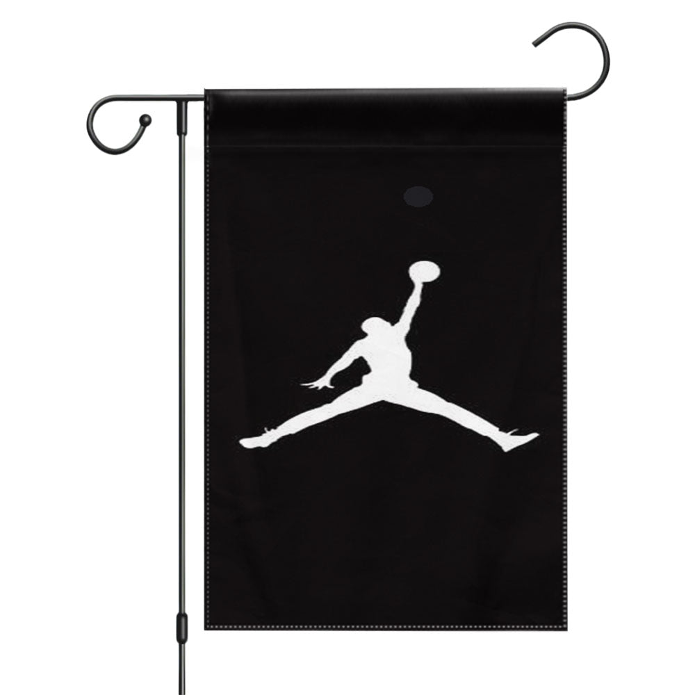 Michael Jordan Chicago Bulls 2 Garden Flags Yard Outdoor Lawn 12 X 18