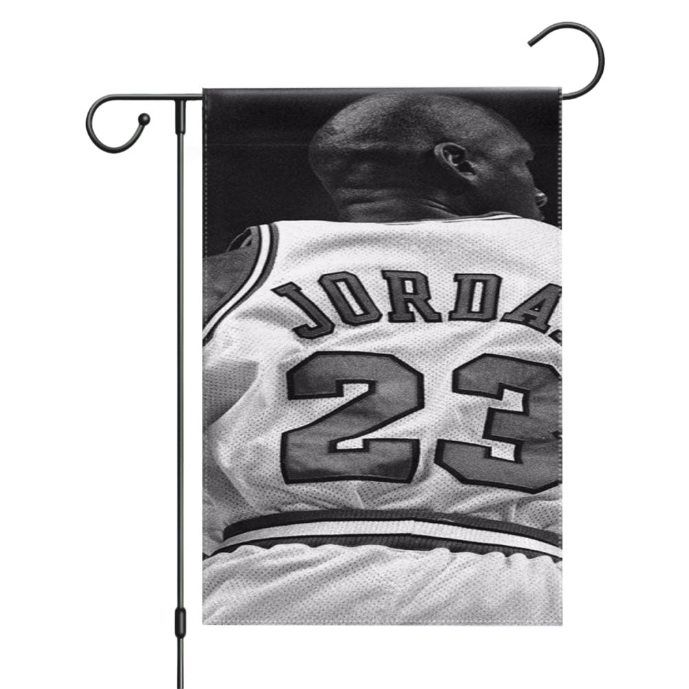 Michael Jordan Chicago Bulls Garden Flags Yard Outdoor Lawn 12 X 18