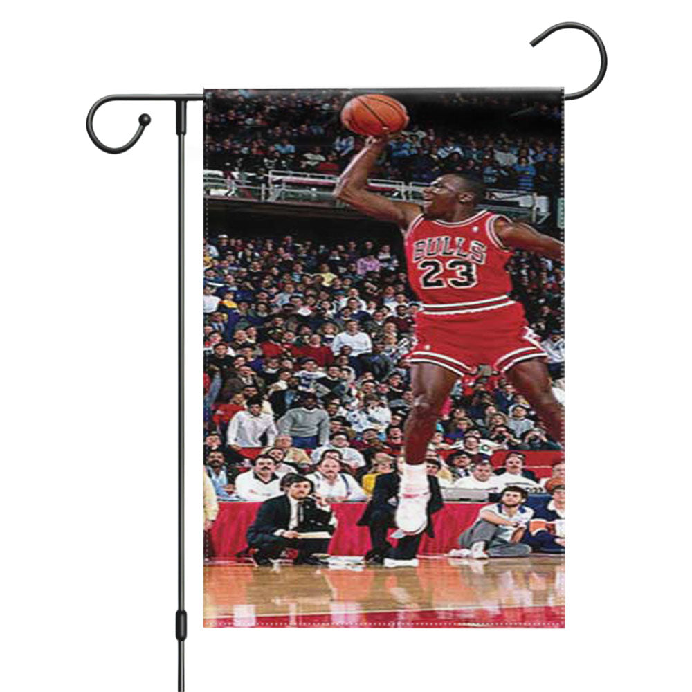 Michael Jordan Earned Not Given Garden Flags Yard Outdoor Lawn 12 X 18