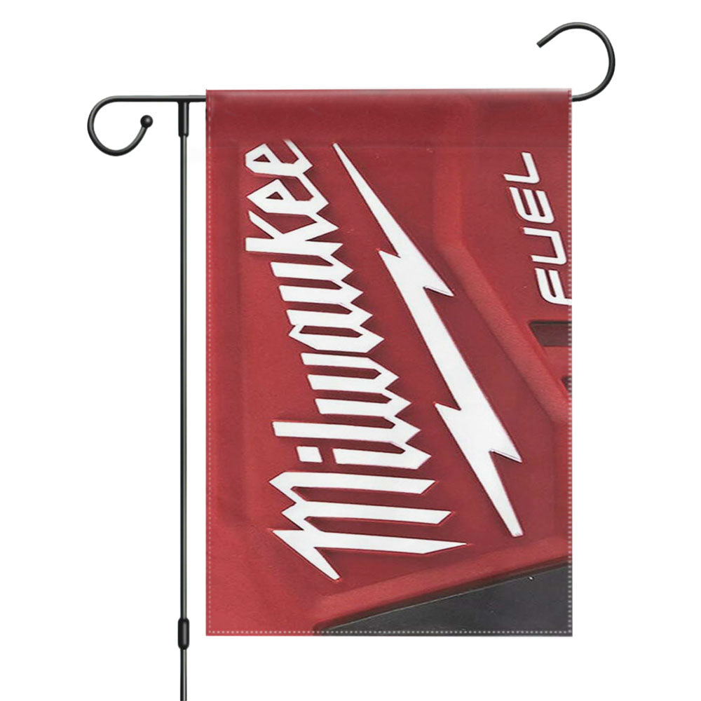 Milwaukee Tool Fuel Garden Flags Yard Outdoor Lawn 12 X 18