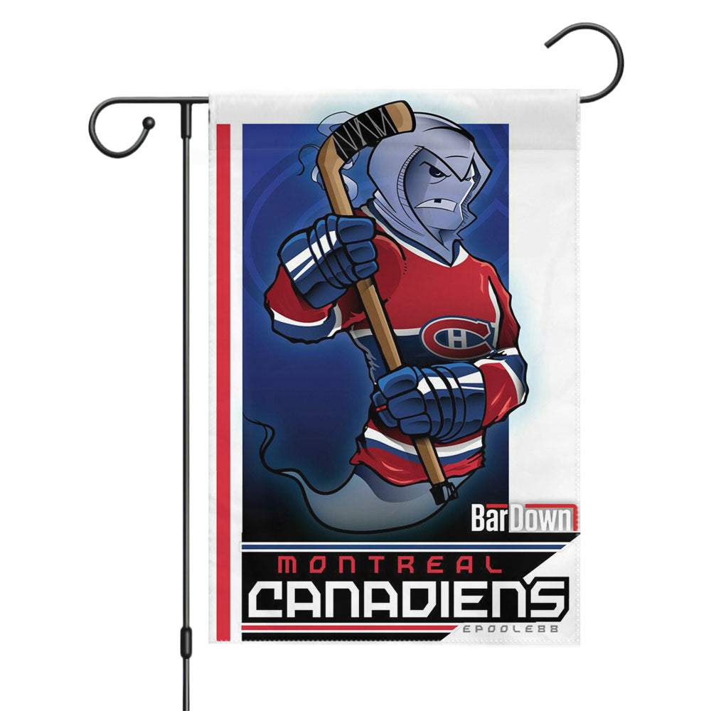 Montreal Canadiens Chicago Garden Flags Yard Outdoor Lawn 12 X 18