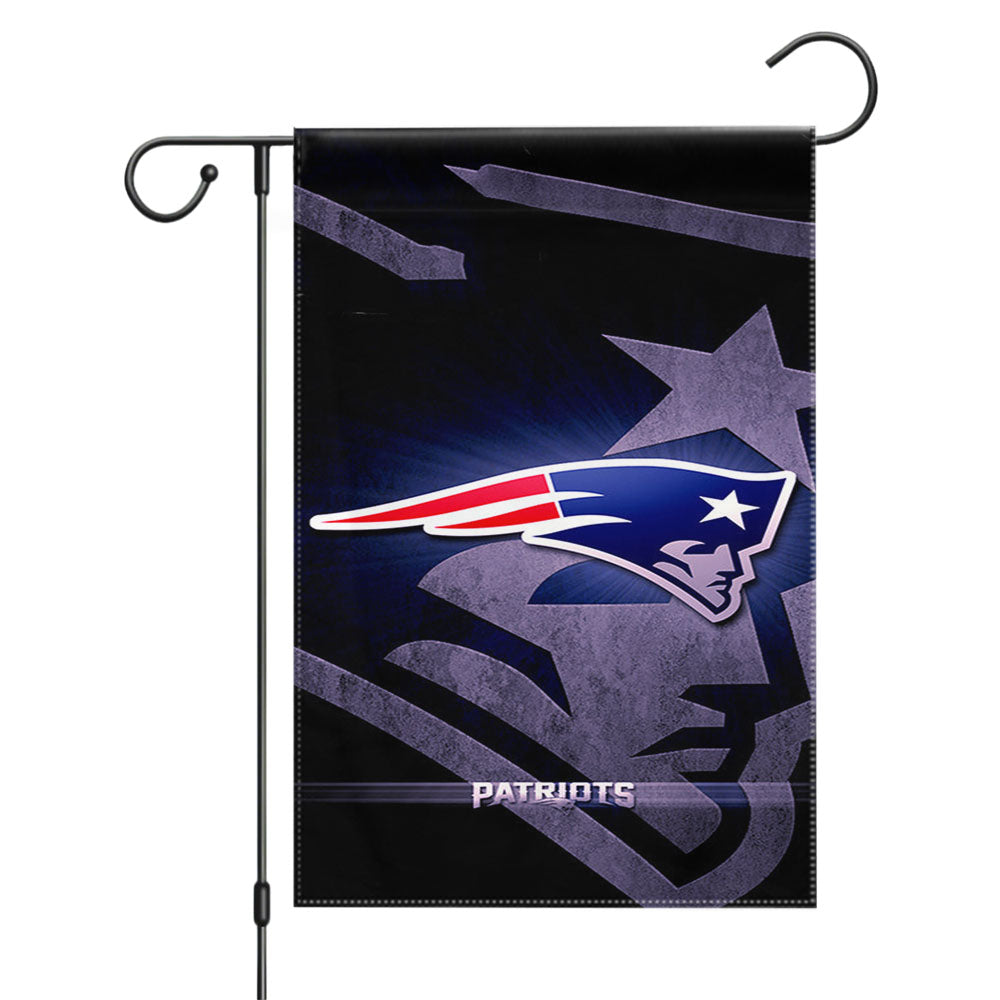 New England Patriots 1 Garden Flags Yard Outdoor Lawn 12 X 18