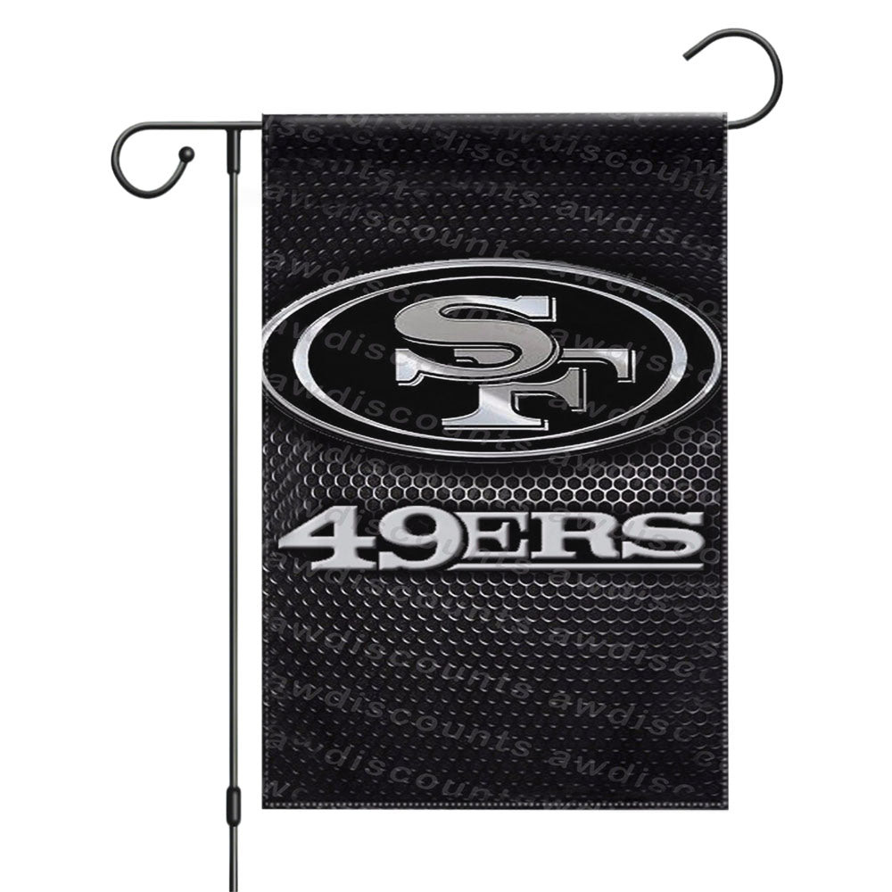 New San Francisco 49Ers Nfl Garden Flags Yard Outdoor Lawn 12 X 18