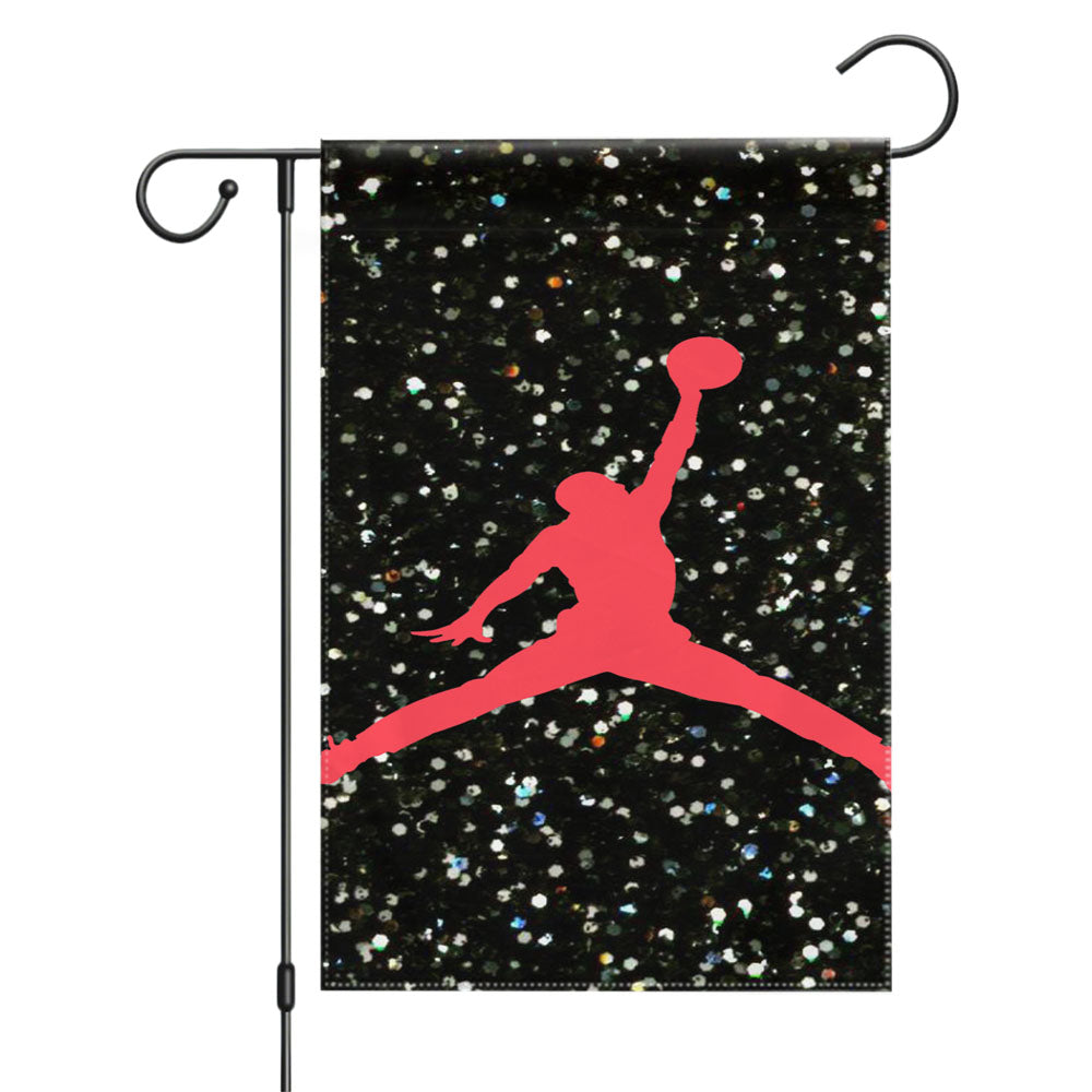 Nike Air Jordan Sneakers Garden Flags Yard Outdoor Lawn 12 X 18
