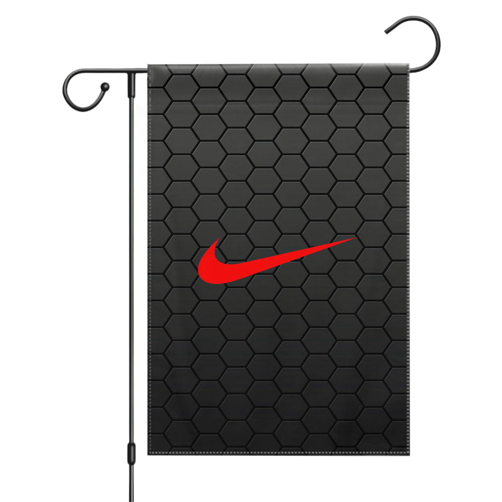 Nike Carbon Garden Flags Yard Outdoor Lawn 12 X 18