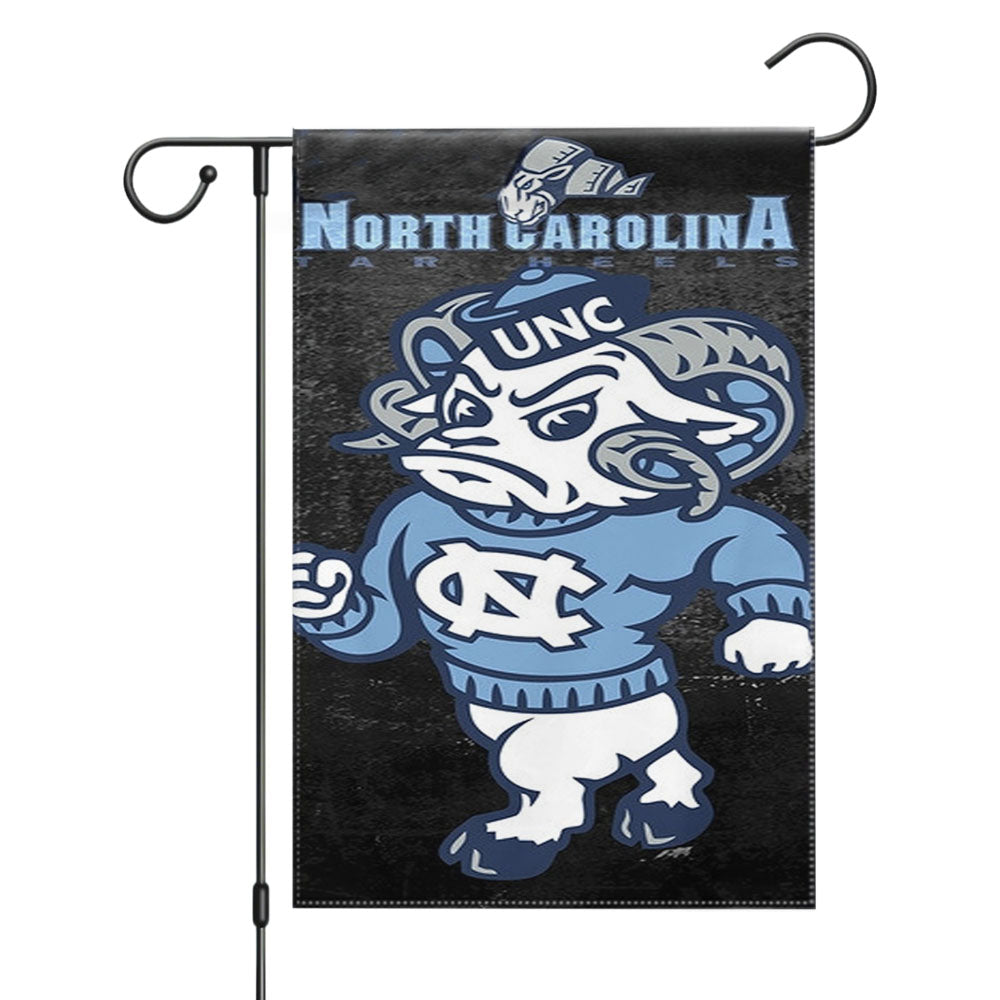 North Carolina Tar Heels New Garden Flags Yard Outdoor Lawn 12 X 18